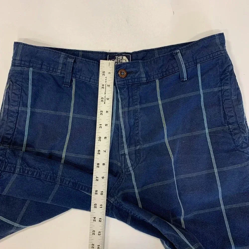 The North Face Men's Plaid Cotton Flat‎ Front 9